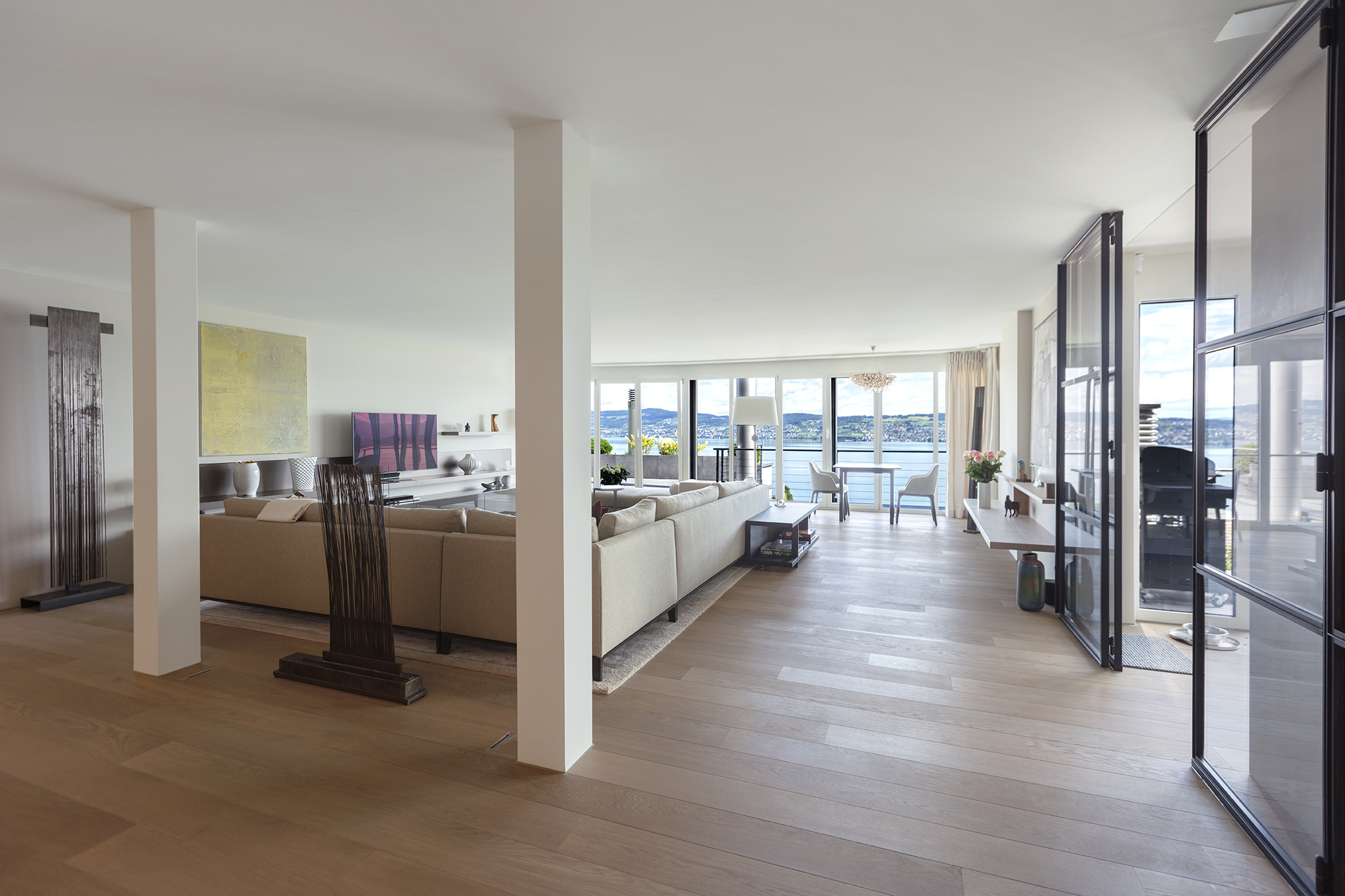 Wohnung parquette fenster